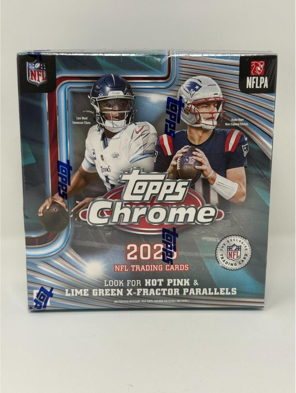 2025 Topps Chrome Football Mega Box Factory Sealed IN HAND SHIPS TODAY NFL